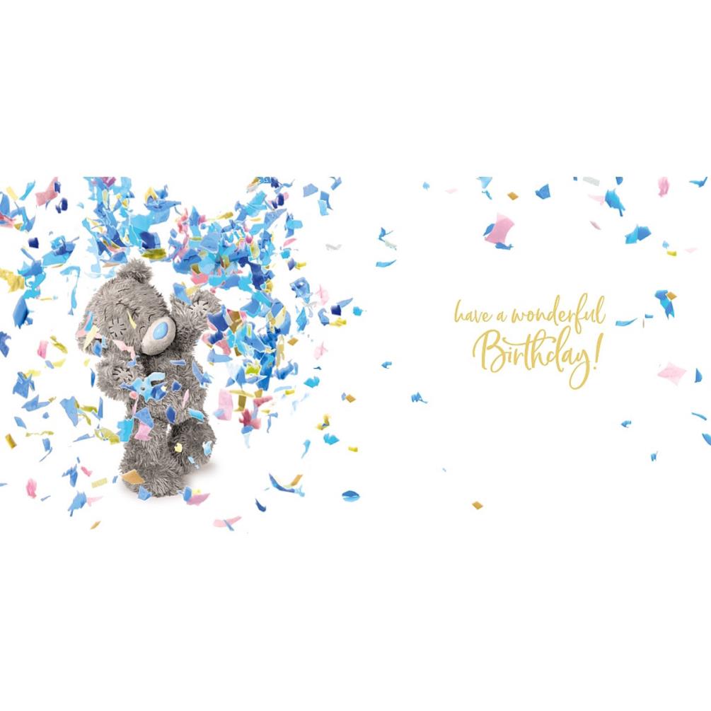 3D Holographic Amazing Birthday Me to You Bear Card Extra Image 1